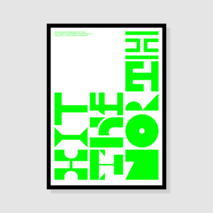 Studio Build Screen Print - A3